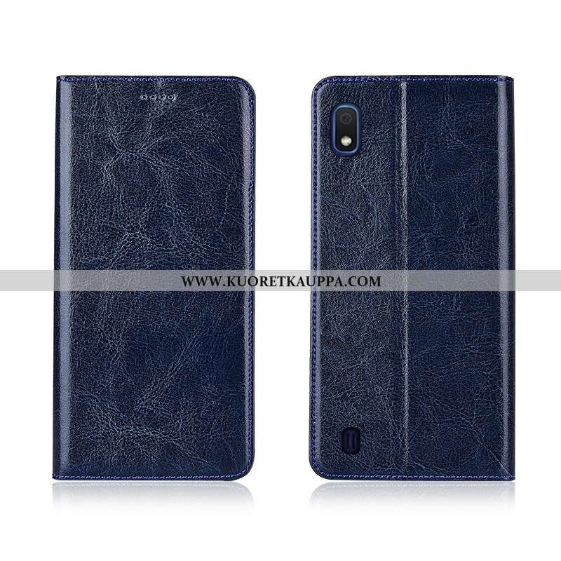 Kuori Samsung Galaxy A10, Kuoret Samsung Galaxy A10, Kotelo Samsung Galaxy A10 Nahkakuori Pesty Sued