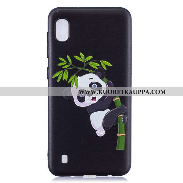 Kuori Samsung Galaxy A10, Kuoret Samsung Galaxy A10, Kotelo Samsung Galaxy A10 Pesty Suede Sarjakuva