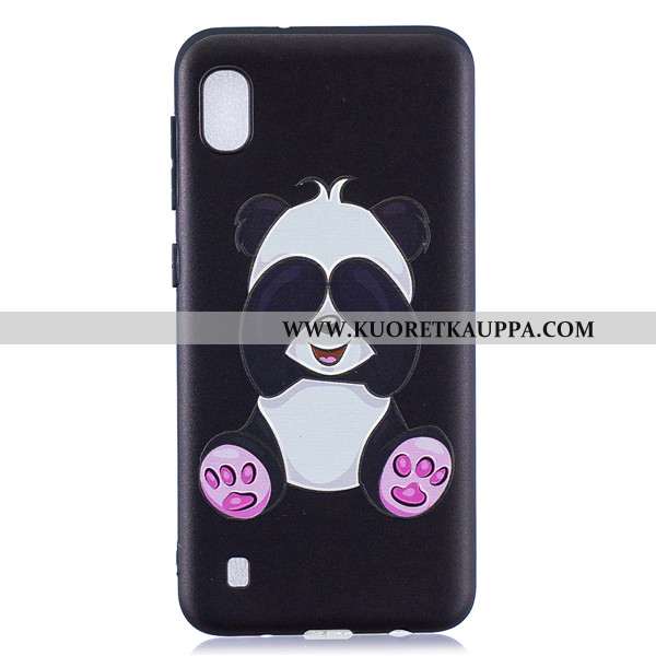 Kuori Samsung Galaxy A10, Kuoret Samsung Galaxy A10, Kotelo Samsung Galaxy A10 Pesty Suede Sarjakuva