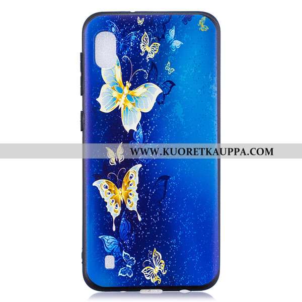 Kuori Samsung Galaxy A10, Kuoret Samsung Galaxy A10, Kotelo Samsung Galaxy A10 Pesty Suede Sarjakuva
