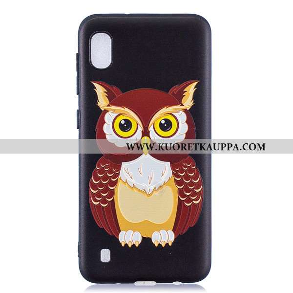 Kuori Samsung Galaxy A10, Kuoret Samsung Galaxy A10, Kotelo Samsung Galaxy A10 Pesty Suede Sarjakuva