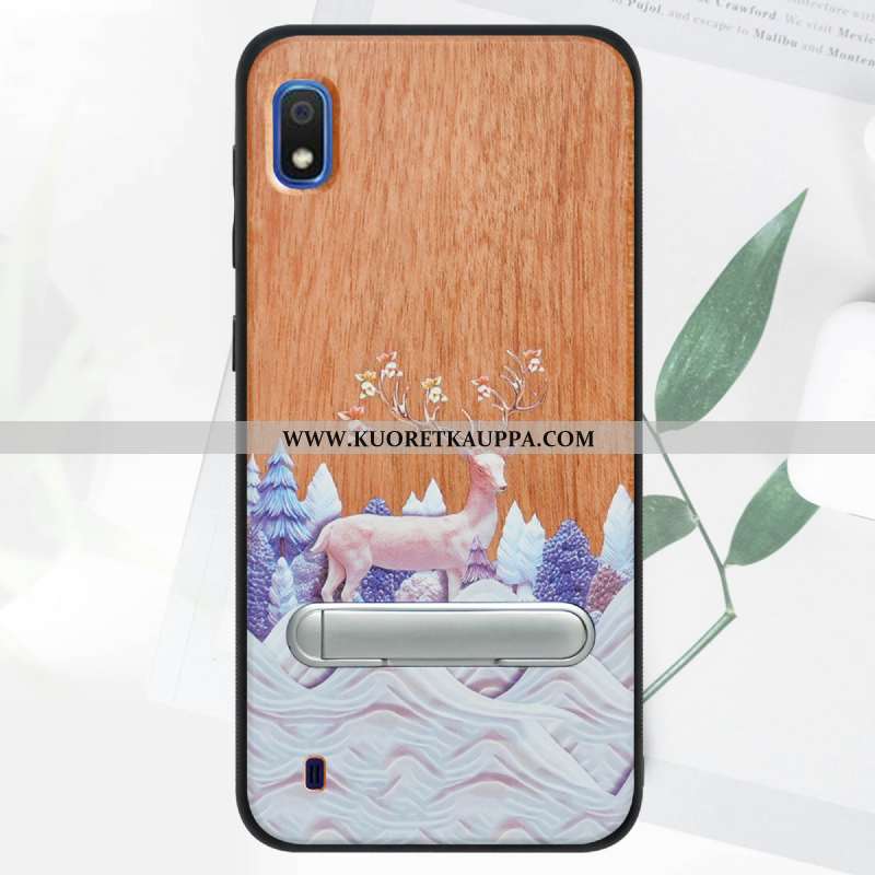 Kuori Samsung Galaxy A10, Kuoret Samsung Galaxy A10, Kotelo Samsung Galaxy A10 Puu Suojaus Puhelimen