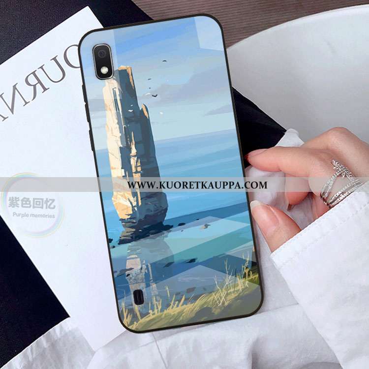 Kuori Samsung Galaxy A10, Kuoret Samsung Galaxy A10, Kotelo Samsung Galaxy A10 Suojaus Lasi Luova Si