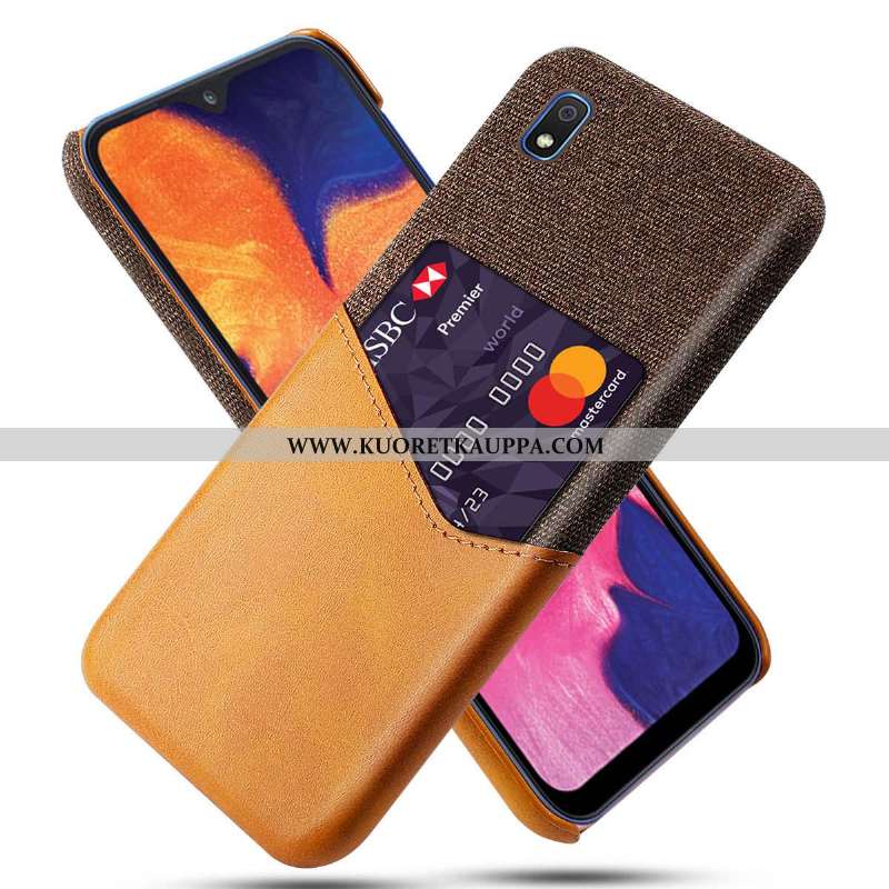 Kuori Samsung Galaxy A10, Kuoret Samsung Galaxy A10, Kotelo Samsung Galaxy A10 Suojaus Nahkakuori Tä