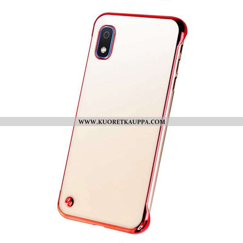 Kuori Samsung Galaxy A10, Kuoret Samsung Galaxy A10, Kotelo Samsung Galaxy A10 Suojaus Punainen Puhe
