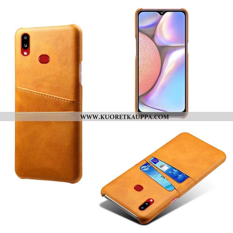 Kuori Samsung Galaxy A10s, Kuoret Samsung Galaxy A10s, Kotelo Samsung Galaxy A10s Nahka Kukkakuvio V