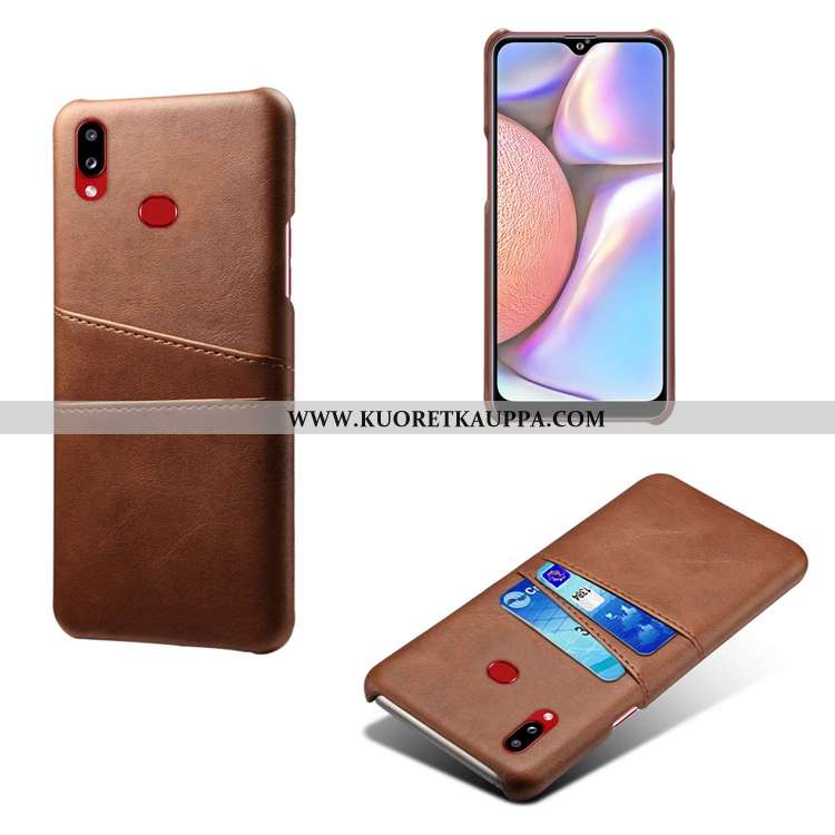 Kuori Samsung Galaxy A10s, Kuoret Samsung Galaxy A10s, Kotelo Samsung Galaxy A10s Nahka Kukkakuvio V