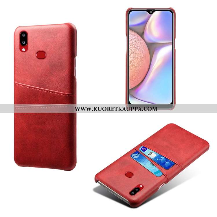 Kuori Samsung Galaxy A10s, Kuoret Samsung Galaxy A10s, Kotelo Samsung Galaxy A10s Nahka Kukkakuvio V