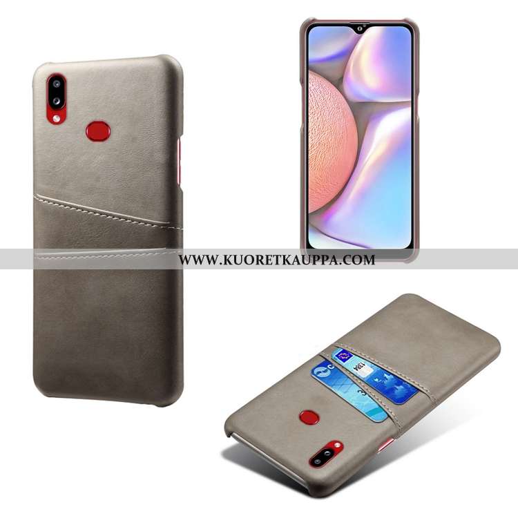 Kuori Samsung Galaxy A10s, Kuoret Samsung Galaxy A10s, Kotelo Samsung Galaxy A10s Nahka Kukkakuvio V