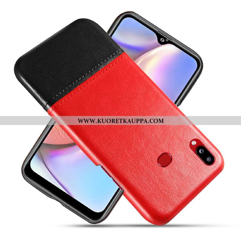 Kuori Samsung Galaxy A10s, Kuoret Samsung Galaxy A10s, Kotelo Samsung Galaxy A10s Nahka Tähti Liitos