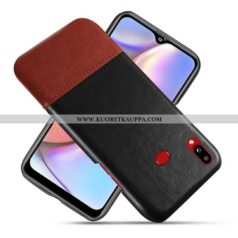 Kuori Samsung Galaxy A10s, Kuoret Samsung Galaxy A10s, Kotelo Samsung Galaxy A10s Nahka Tähti Liitos