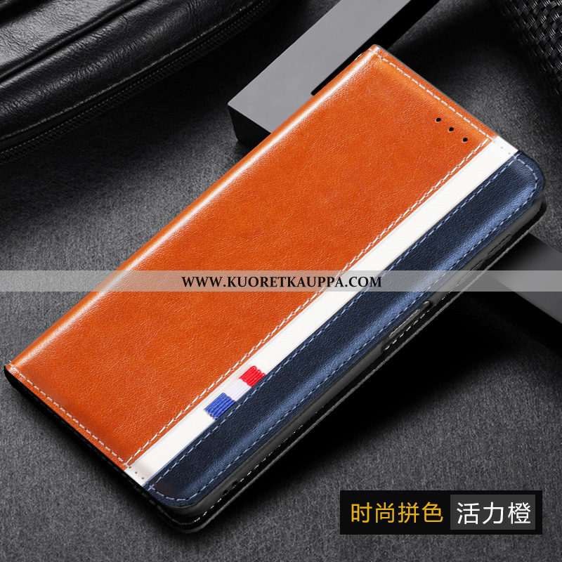 Kuori Samsung Galaxy A10s, Kuoret Samsung Galaxy A10s, Kotelo Samsung Galaxy A10s Nahkakuori Aito Na