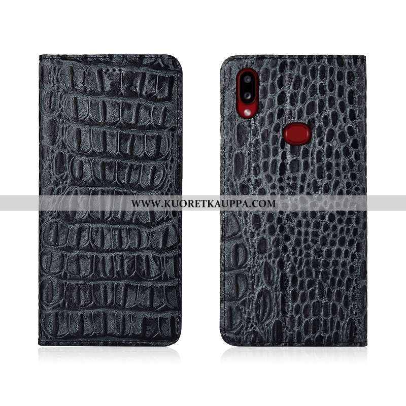 Kuori Samsung Galaxy A10s, Kuoret Samsung Galaxy A10s, Kotelo Samsung Galaxy A10s Nahkakuori Pesty S