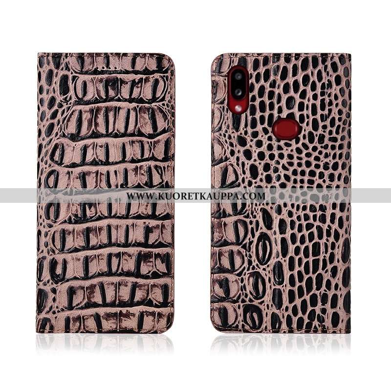 Kuori Samsung Galaxy A10s, Kuoret Samsung Galaxy A10s, Kotelo Samsung Galaxy A10s Nahkakuori Pesty S