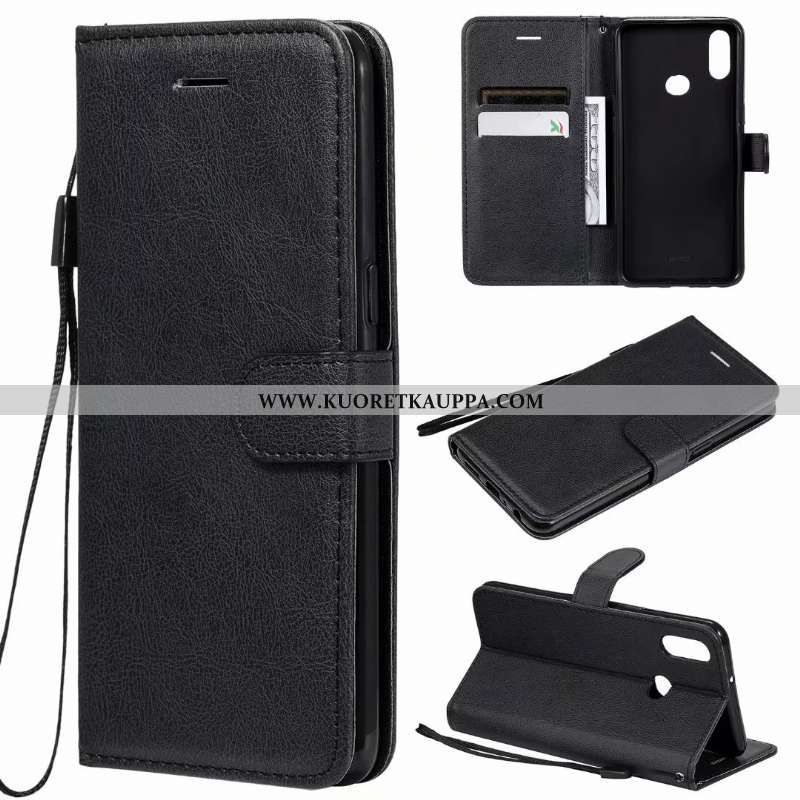 Kuori Samsung Galaxy A10s, Kuoret Samsung Galaxy A10s, Kotelo Samsung Galaxy A10s Nahkakuori Punaine