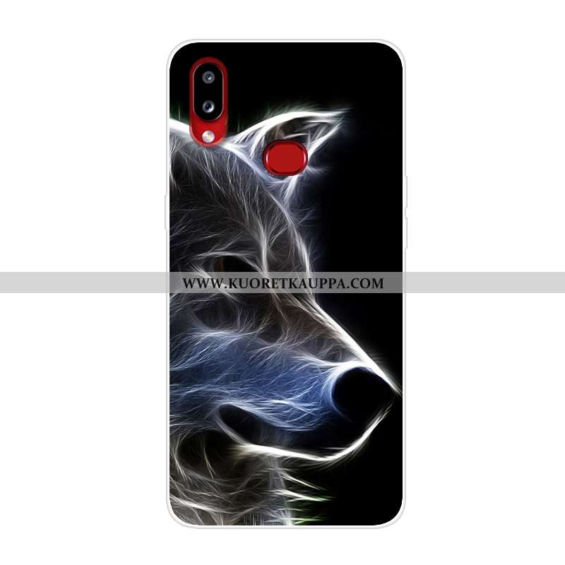 Kuori Samsung Galaxy A10s, Kuoret Samsung Galaxy A10s, Kotelo Samsung Galaxy A10s Silikoni Musta Puh