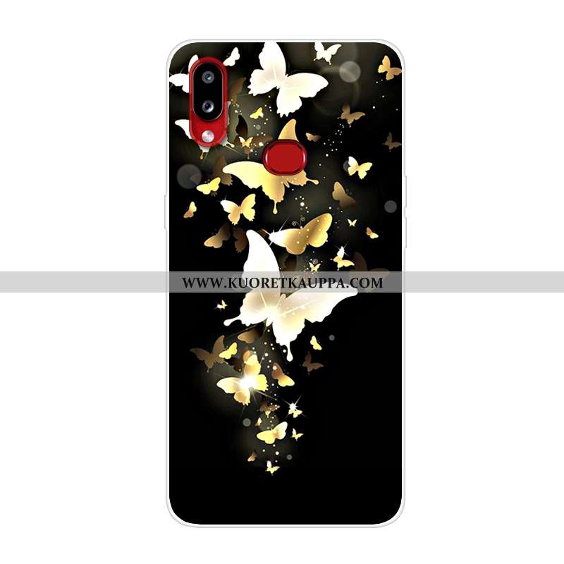 Kuori Samsung Galaxy A10s, Kuoret Samsung Galaxy A10s, Kotelo Samsung Galaxy A10s Silikoni Musta Puh