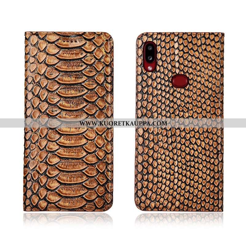 Kuori Samsung Galaxy A10s, Kuoret Samsung Galaxy A10s, Kotelo Samsung Galaxy A10s Suojaus Nahkakuori