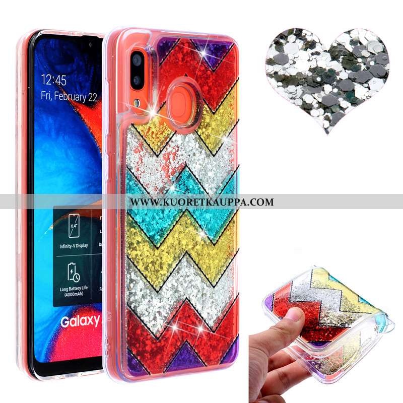 Kuori Samsung Galaxy A20e, Kuoret Samsung Galaxy A20e, Kotelo Samsung Galaxy A20e Juoksuhiekka Puhel
