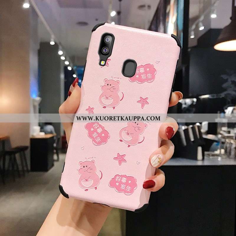Kuori Samsung Galaxy A20e, Kuoret Samsung Galaxy A20e, Kotelo Samsung Galaxy A20e Pesty Suede Kohoku
