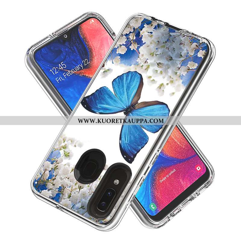 Kuori Samsung Galaxy A20e, Kuoret Samsung Galaxy A20e, Kotelo Samsung Galaxy A20e Sarjakuva Kortti T