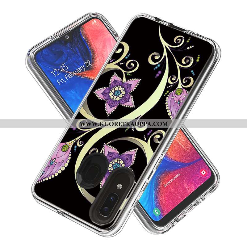 Kuori Samsung Galaxy A20e, Kuoret Samsung Galaxy A20e, Kotelo Samsung Galaxy A20e Sarjakuva Kortti T