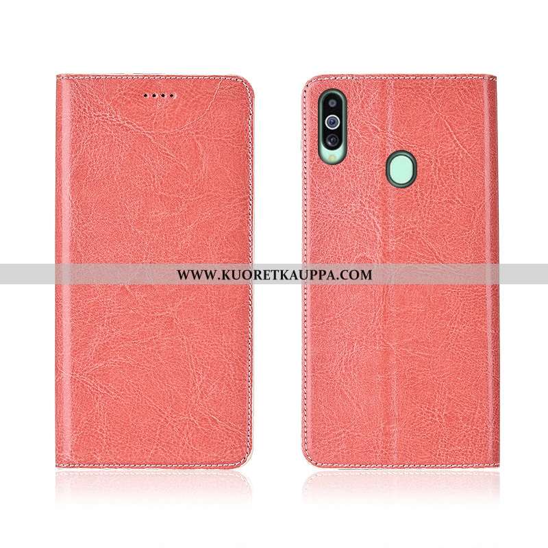 Kuori Samsung Galaxy A20s, Kuoret Samsung Galaxy A20s, Kotelo Samsung Galaxy A20s Aito Nahka Kukkaku