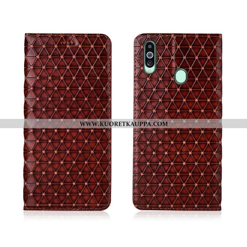 Kuori Samsung Galaxy A20s, Kuoret Samsung Galaxy A20s, Kotelo Samsung Galaxy A20s Aito Nahka Suuntau