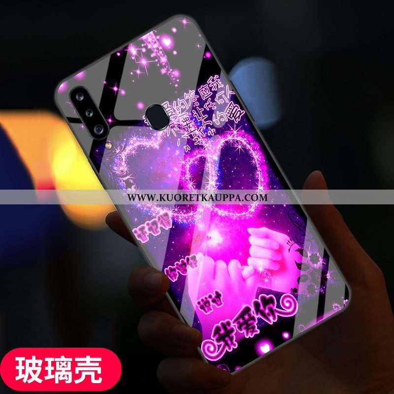 Kuori Samsung Galaxy A20s, Kuoret Samsung Galaxy A20s, Kotelo Samsung Galaxy A20s Lasi Ihana Kustann