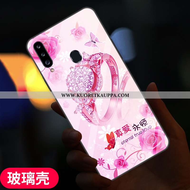 Kuori Samsung Galaxy A20s, Kuoret Samsung Galaxy A20s, Kotelo Samsung Galaxy A20s Lasi Ihana Kustann