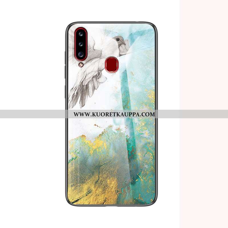 Kuori Samsung Galaxy A20s, Kuoret Samsung Galaxy A20s, Kotelo Samsung Galaxy A20s Lasi Suuntaus Kova