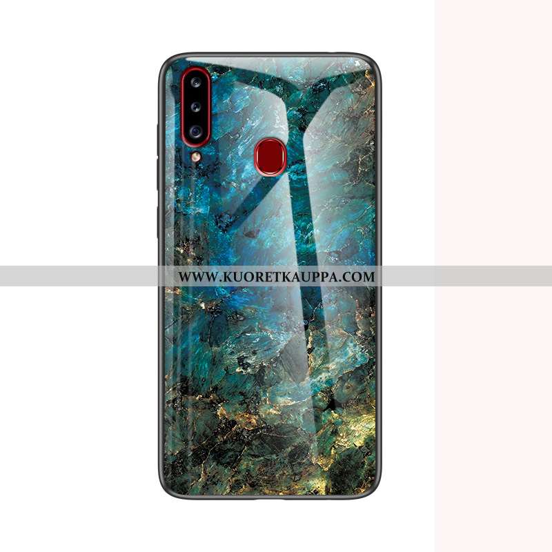 Kuori Samsung Galaxy A20s, Kuoret Samsung Galaxy A20s, Kotelo Samsung Galaxy A20s Lasi Suuntaus Kova