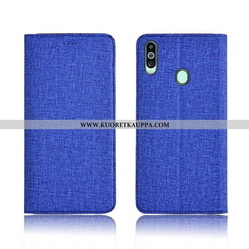 Kuori Samsung Galaxy A20s, Kuoret Samsung Galaxy A20s, Kotelo Samsung Galaxy A20s Pellava Nahkakuori