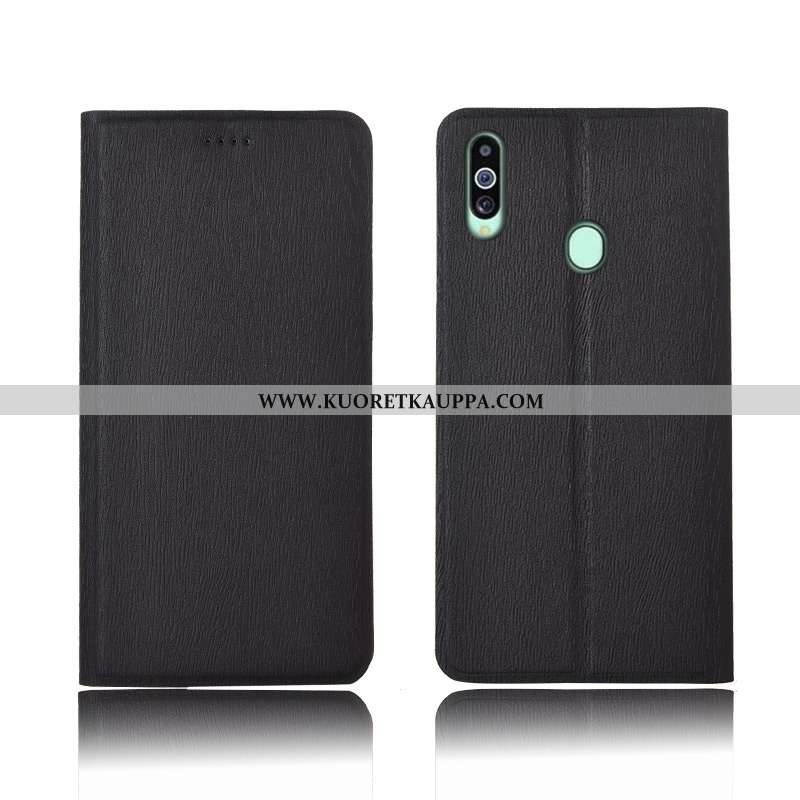 Kuori Samsung Galaxy A20s, Kuoret Samsung Galaxy A20s, Kotelo Samsung Galaxy A20s Pesty Suede Kukkak