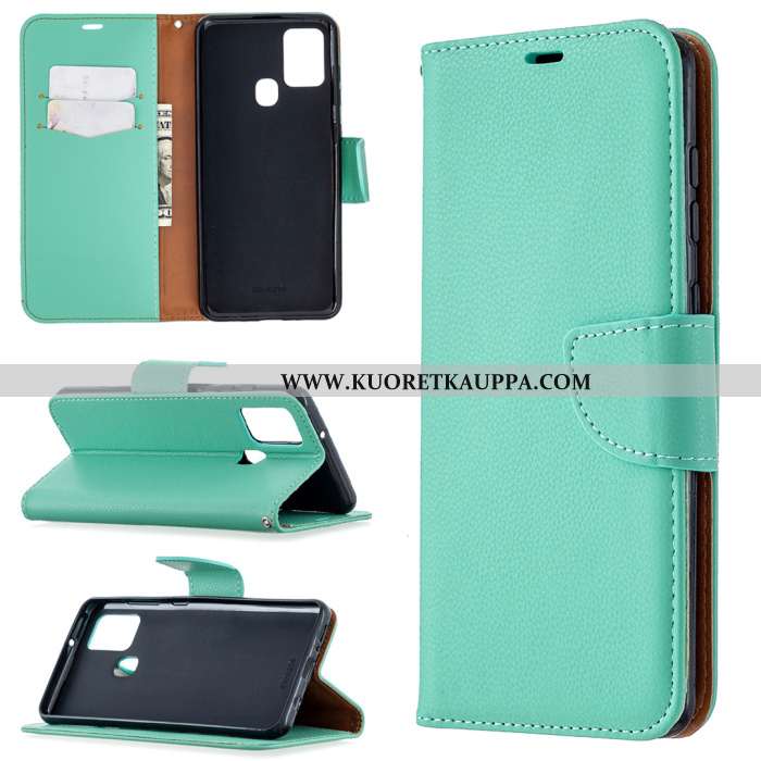 Kuori Samsung Galaxy A21s, Kuoret Samsung Galaxy A21s, Kotelo Samsung Galaxy A21s Nahkakuori Kukkaku