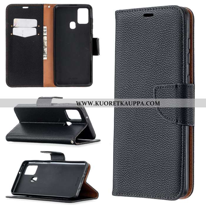 Kuori Samsung Galaxy A21s, Kuoret Samsung Galaxy A21s, Kotelo Samsung Galaxy A21s Nahkakuori Kukkaku