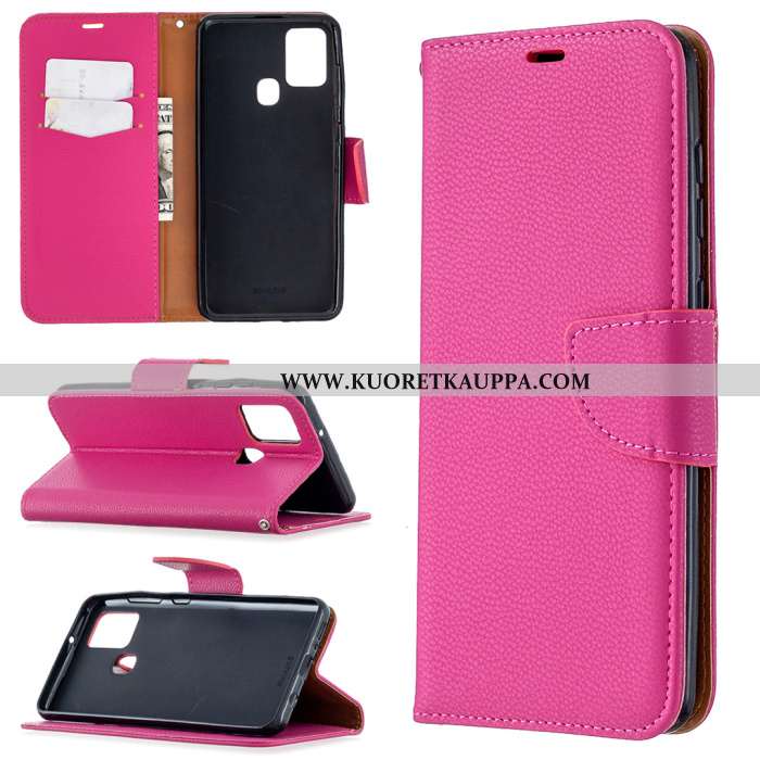 Kuori Samsung Galaxy A21s, Kuoret Samsung Galaxy A21s, Kotelo Samsung Galaxy A21s Nahkakuori Kukkaku