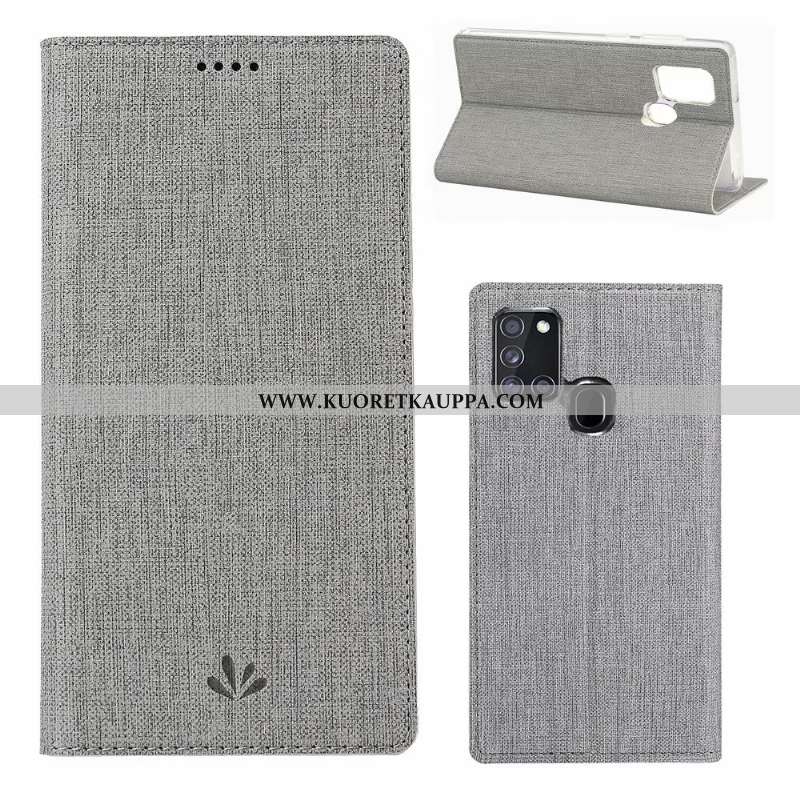 Kuori Samsung Galaxy A21s, Kuoret Samsung Galaxy A21s, Kotelo Samsung Galaxy A21s Nahkakuori Pehmeä 