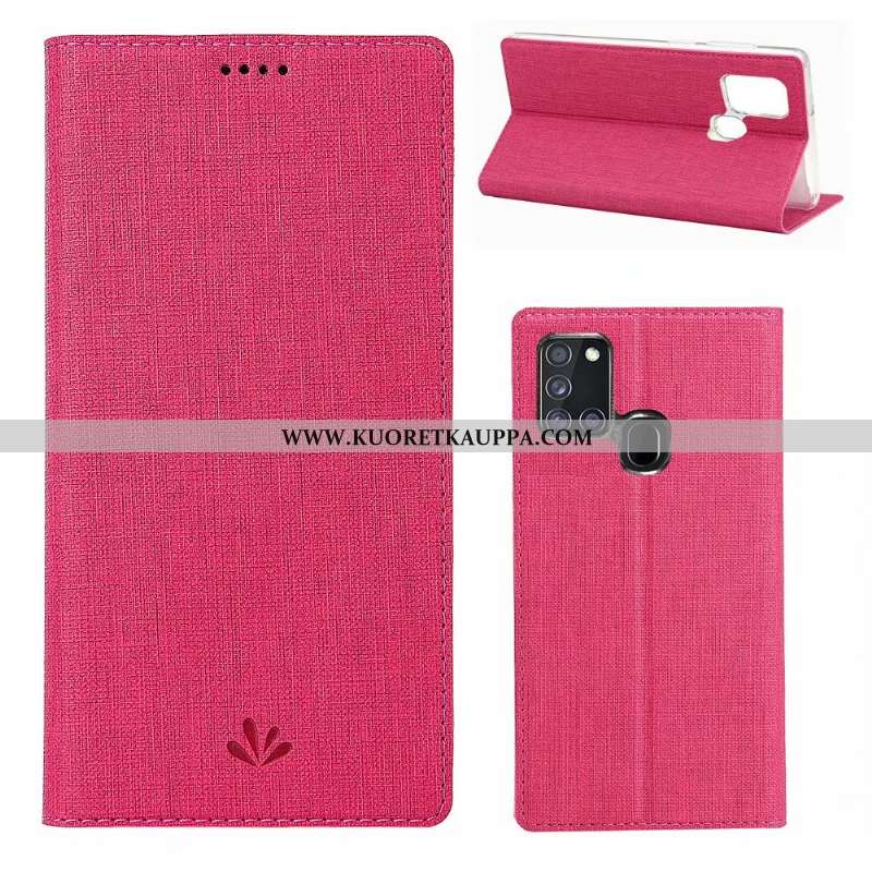 Kuori Samsung Galaxy A21s, Kuoret Samsung Galaxy A21s, Kotelo Samsung Galaxy A21s Nahkakuori Pehmeä 