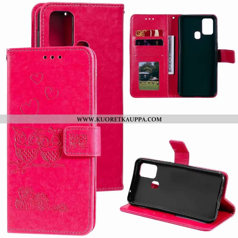 Kuori Samsung Galaxy A21s, Kuoret Samsung Galaxy A21s, Kotelo Samsung Galaxy A21s Nahkakuori Suojaus