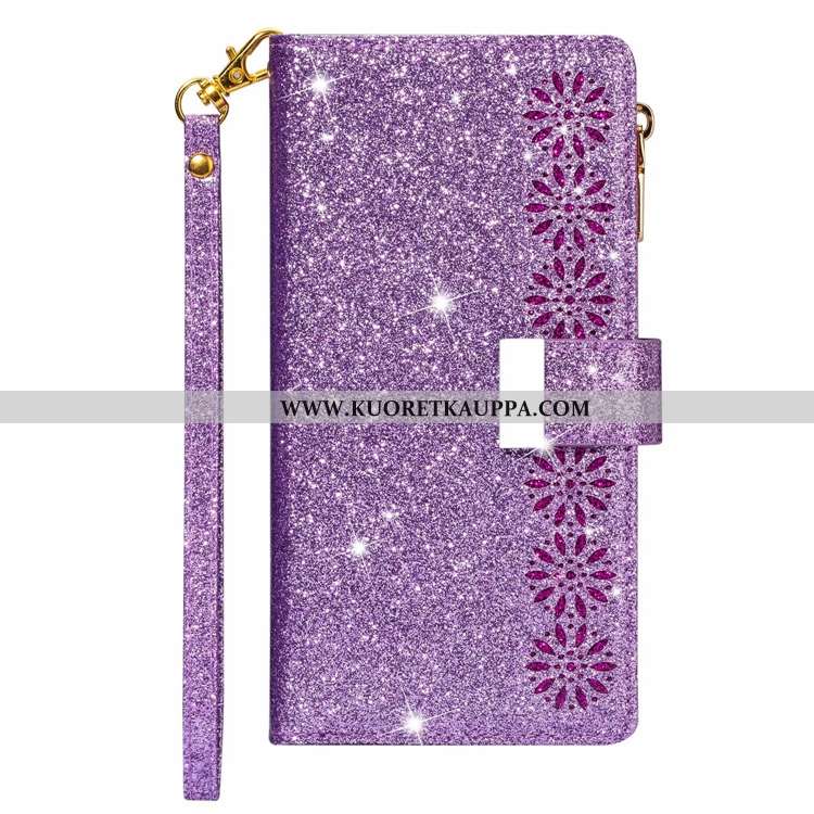 Kuori Samsung Galaxy A21s, Kuoret Samsung Galaxy A21s, Kotelo Samsung Galaxy A21s Nahkakuori Violett