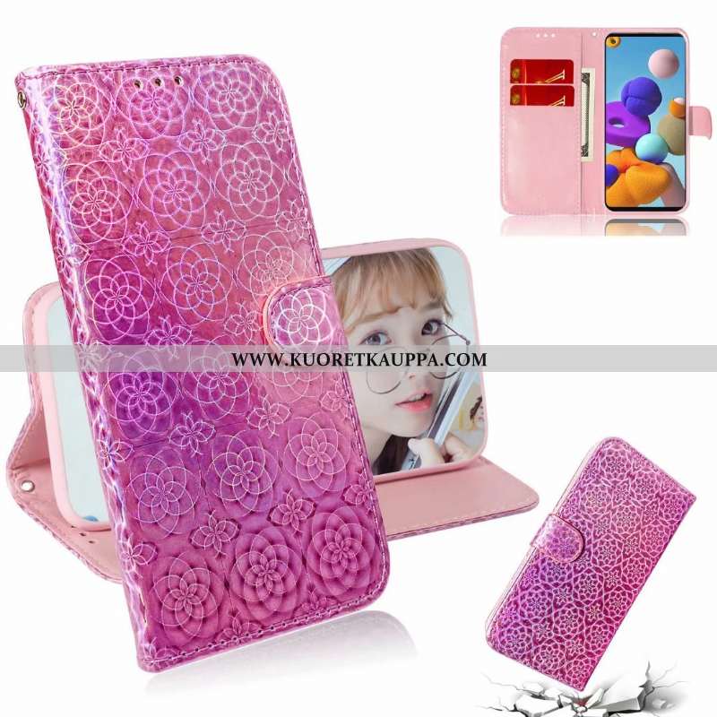 Kuori Samsung Galaxy A21s, Kuoret Samsung Galaxy A21s, Kotelo Samsung Galaxy A21s Nahkakuori Väri Mu