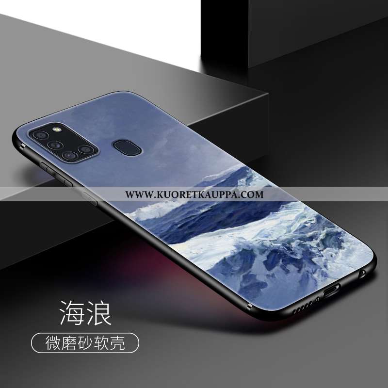 Kuori Samsung Galaxy A21s, Kuoret Samsung Galaxy A21s, Kotelo Samsung Galaxy A21s Pesty Suede Persoo