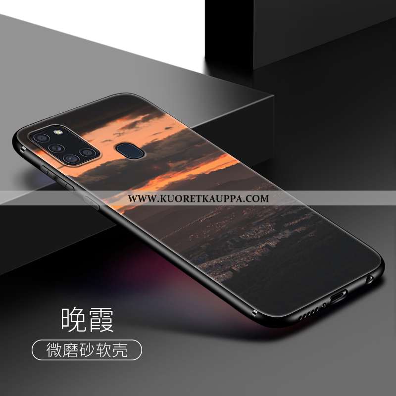 Kuori Samsung Galaxy A21s, Kuoret Samsung Galaxy A21s, Kotelo Samsung Galaxy A21s Pesty Suede Persoo