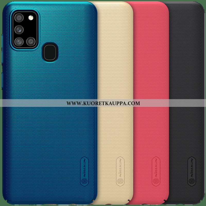 Kuori Samsung Galaxy A21s, Kuoret Samsung Galaxy A21s, Kotelo Samsung Galaxy A21s Pesty Suede Valo K