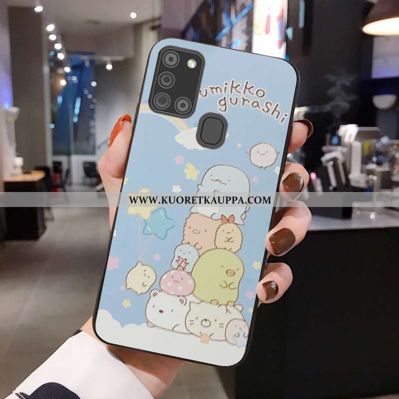 Kuori Samsung Galaxy A21s, Kuoret Samsung Galaxy A21s, Kotelo Samsung Galaxy A21s Sarjakuva Suuntaus