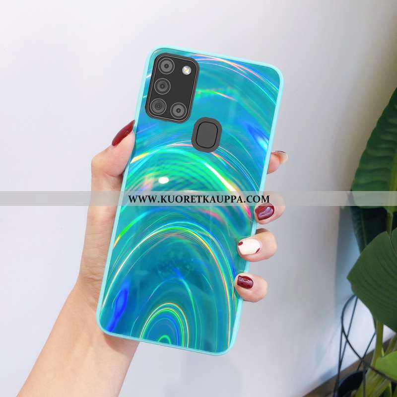 Kuori Samsung Galaxy A21s, Kuoret Samsung Galaxy A21s, Kotelo Samsung Galaxy A21s Valo Silikoni Murt