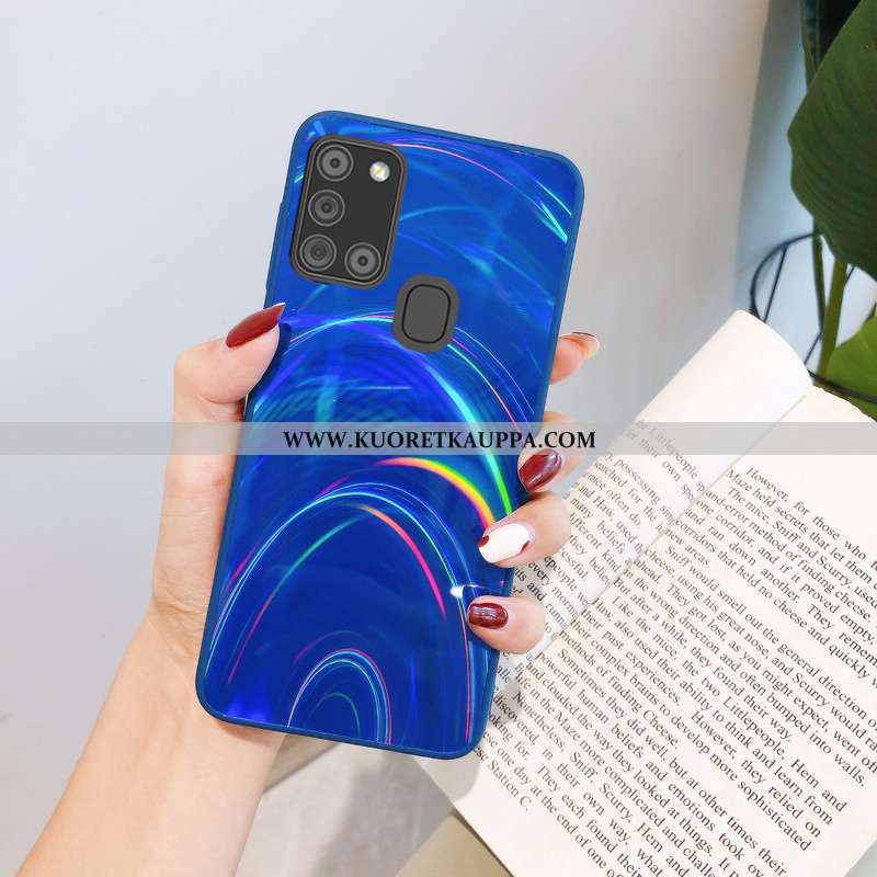 Kuori Samsung Galaxy A21s, Kuoret Samsung Galaxy A21s, Kotelo Samsung Galaxy A21s Valo Silikoni Murt