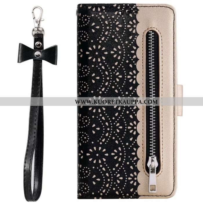 Kuori Samsung Galaxy A21s, Kuoret Samsung Galaxy A21s, Kotelo Samsung Galaxy A21s Vetoketju Pitsi Tä