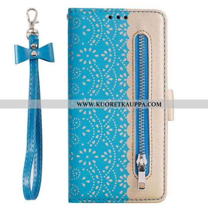 Kuori Samsung Galaxy A21s, Kuoret Samsung Galaxy A21s, Kotelo Samsung Galaxy A21s Vetoketju Pitsi Tä